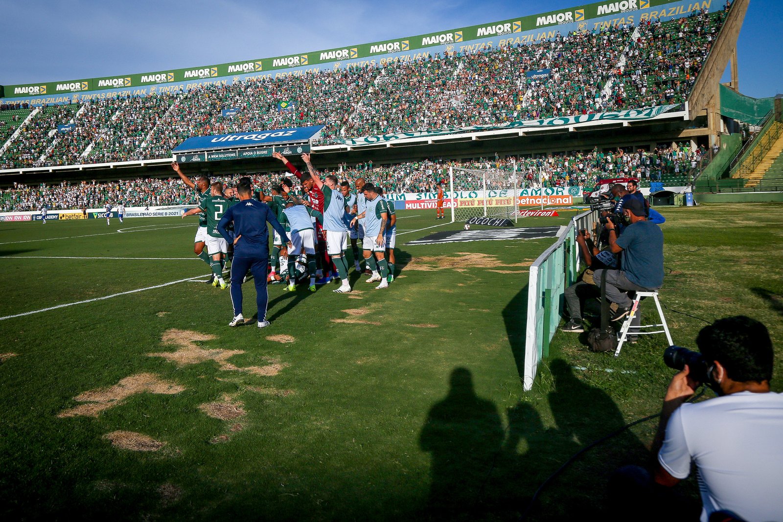 Hoje é dia de Guarani, hoje é dia de lutar, hoje é dia de Bugrinar até o fim!