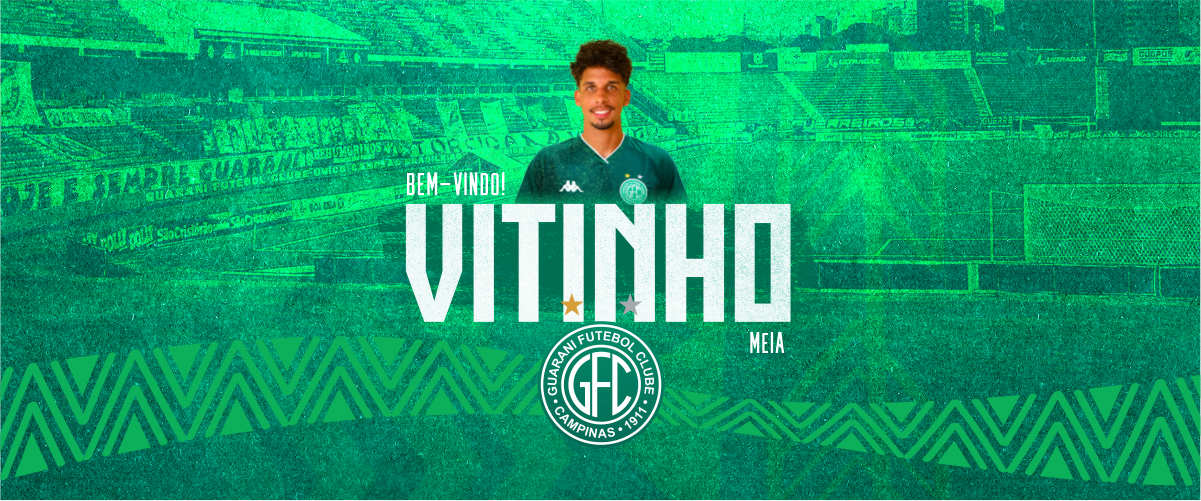 Guarani oficializa meia Vitinho sem divulgar duração, mas contrato deve ser até final de 2022