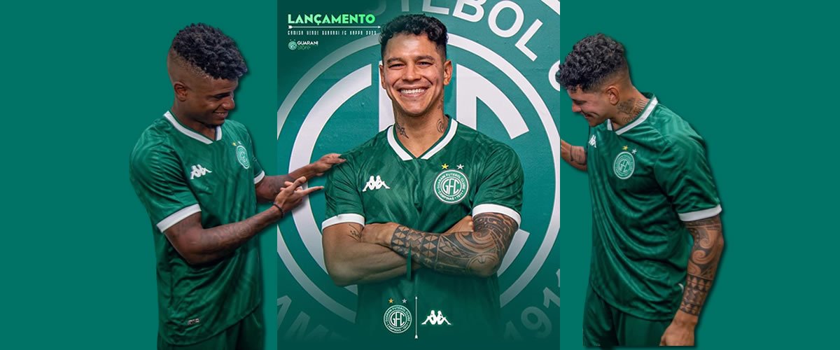 Guarani e Kappa lançam nova camisa para a temporada 2023