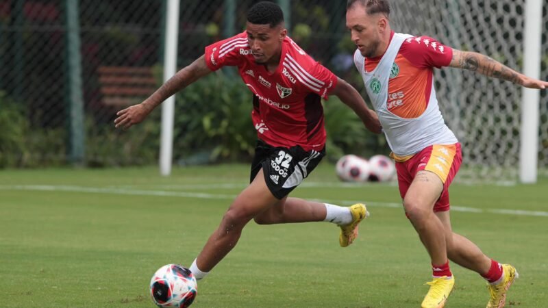 Em Cotia Bugre perde jogo treino contra o São Paulo. Veja escalação inicial