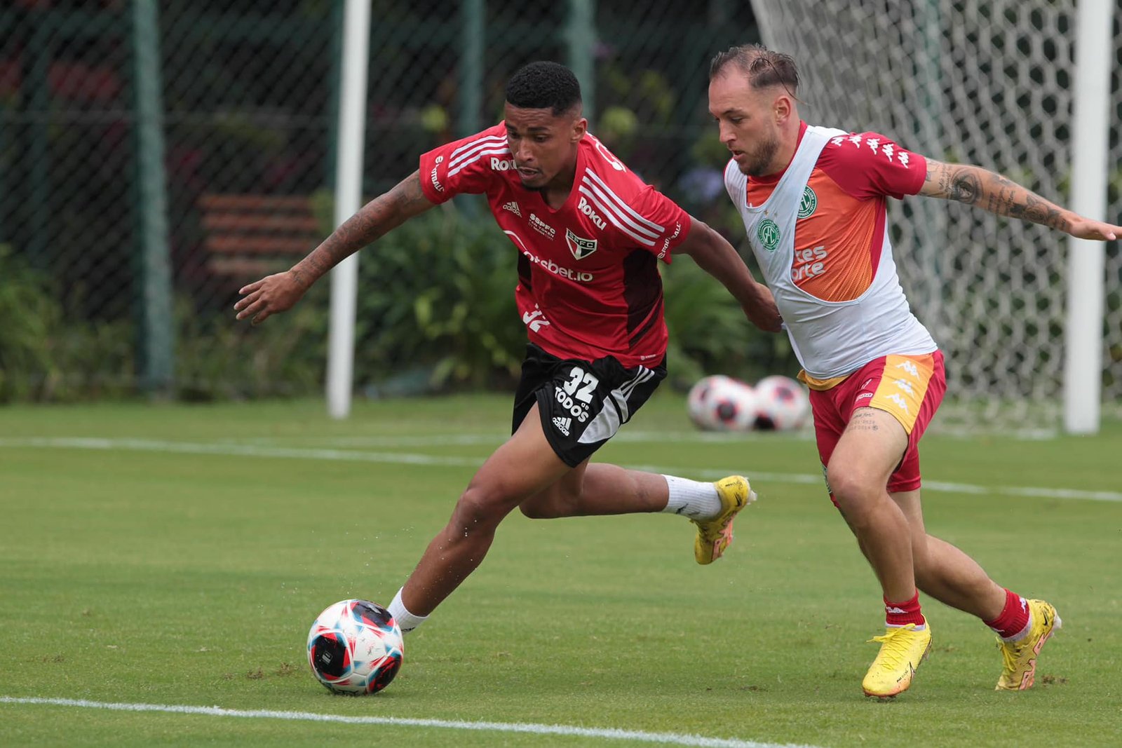 Em Cotia Bugre perde jogo treino contra o São Paulo. Veja escalação inicial