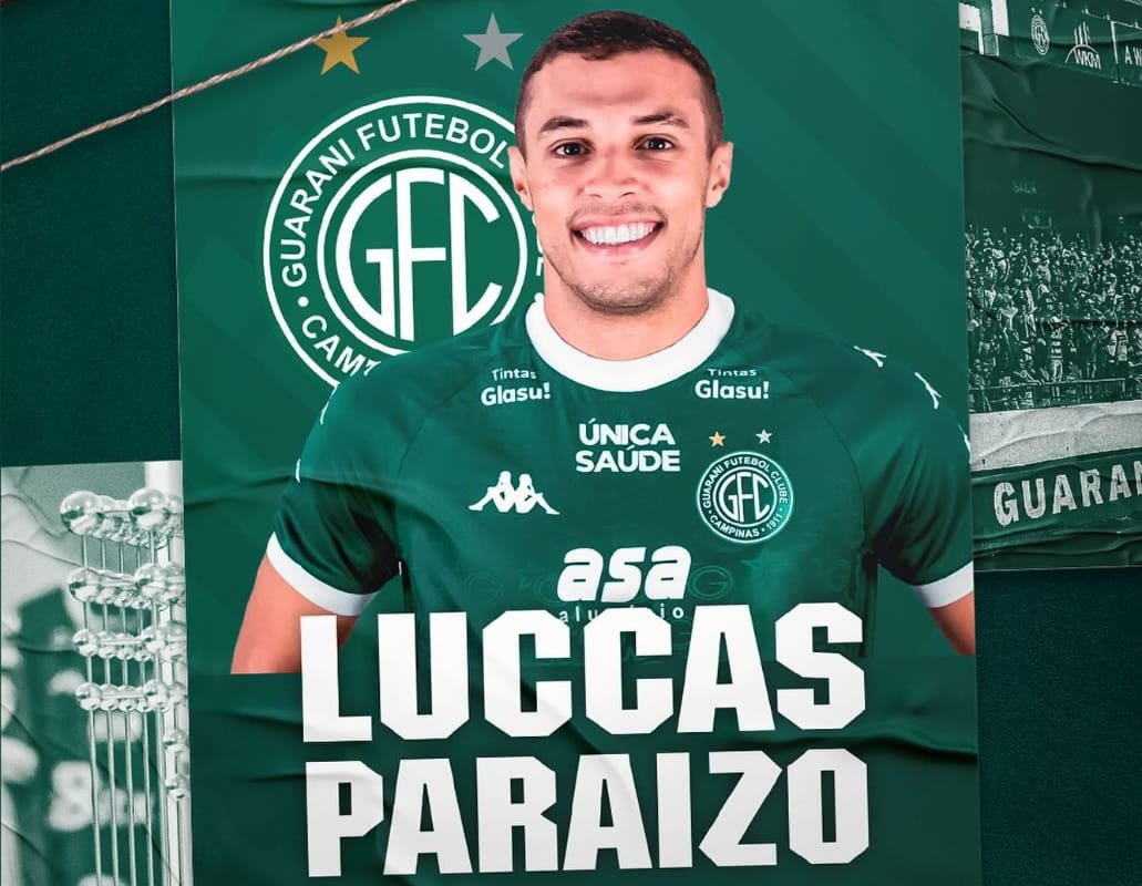 Lucas Paraízo, de 21 anos, é a nona contratação do Bugre pra Série B