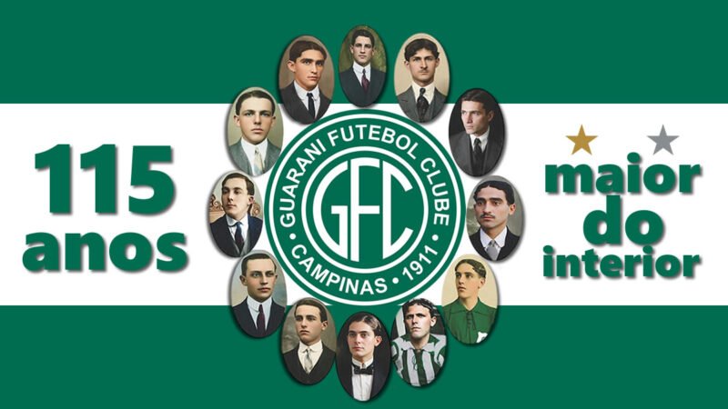 Hoje é dia de Guarani! 115 anos do Maior do Interior (do Brasil)!